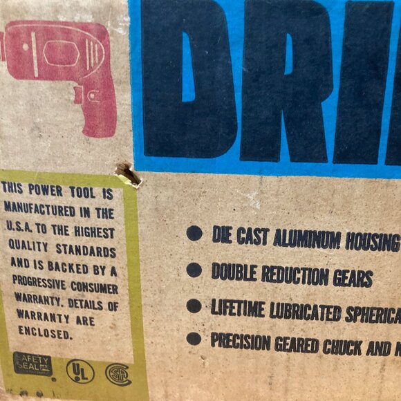 vintage 3/8 in drill korvette brand - Picture 4 of 4